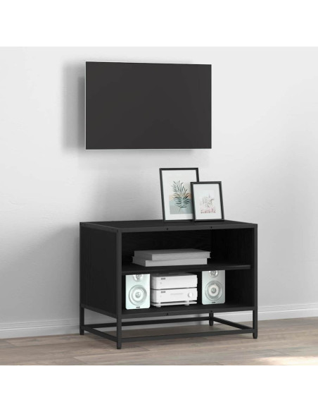Unità TV Rovere Nero 61 x 40 x 46 cm Legno multistrato