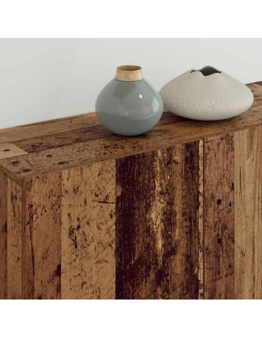 Unità TV da Parete 5 pcs Legno vecchio Legno multistrato