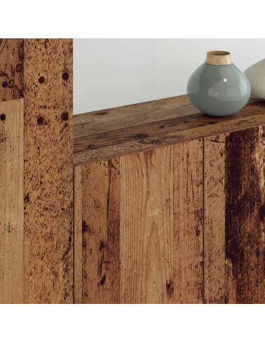 Unità TV da Parete 5 pcs Legno vecchio Legno multistrato