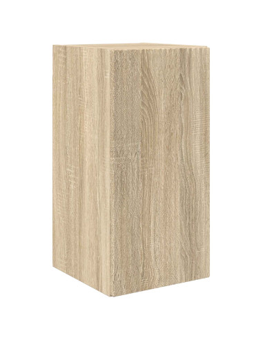 Set di Mobiletto da TV a Parete 4 pcs Rovere Sonoma