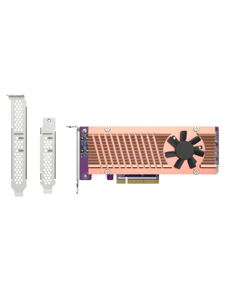 QNAP QM2-2P-384A scheda di interfaccia e adattatore Interno M.2