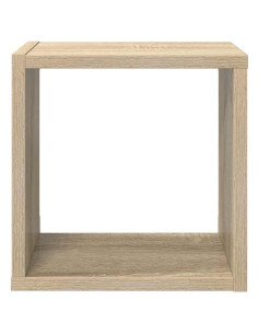 Mensole Parete a Cubo 6 pz Rovere Sonoma 26x15x26 cm