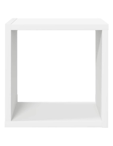 Mensole Parete a Cubo 6 pz Bianche 26x15x26 cm