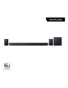 Samsung Soundbar HW-Q990F/ZF, Audio 11.1.4 canali, Wireless Dolby Atmos, 2025