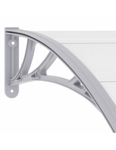 Pensilina per Porta Grigia 300x100 cm in PC