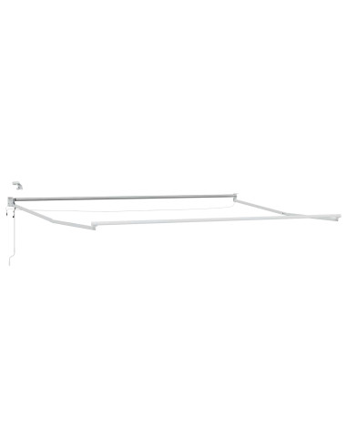 Struttura della tenda elettrica retrattile Bianco 4 x 2 m