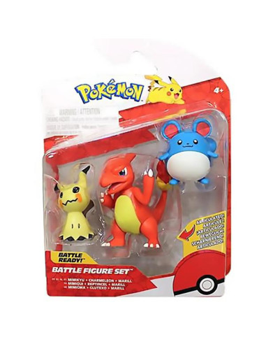 PKMN 3 PERSONAGGI ASST