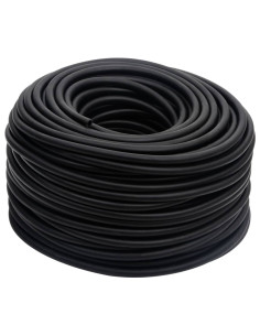 Tubo Aria Ibrido Nero 0,6" 50 m in Gomma e PVC