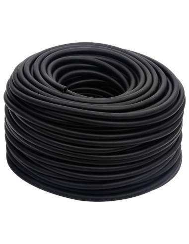 Tubo Aria Ibrido Nero 0,6" 50 m in Gomma e PVC