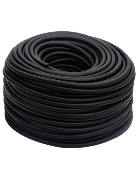 Tubo Aria Ibrido Nero 0,6" 50 m in Gomma e PVC
