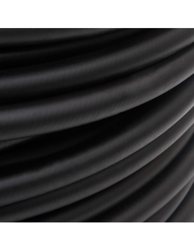 Tubo Aria Ibrido Nero 0,6" 50 m in Gomma e PVC