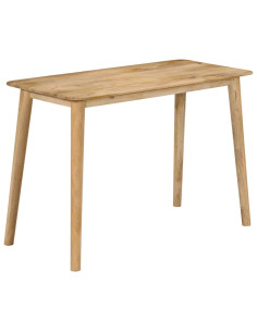 Tavolo da Pranzo 112x52x76 cm in Legno Massello di Mango