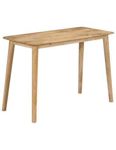 Tavolo da Pranzo 112x52x76 cm in Legno Massello di Mango