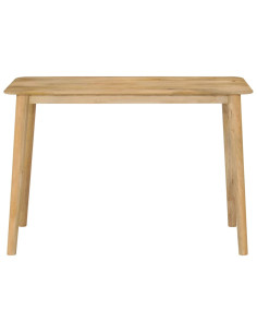 Tavolo da Pranzo 112x52x76 cm in Legno Massello di Mango 2