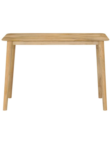 Tavolo da Pranzo 112x52x76 cm in Legno Massello di Mango