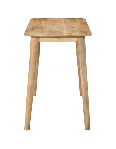 Tavolo da Pranzo 112x52x76 cm in Legno Massello di Mango