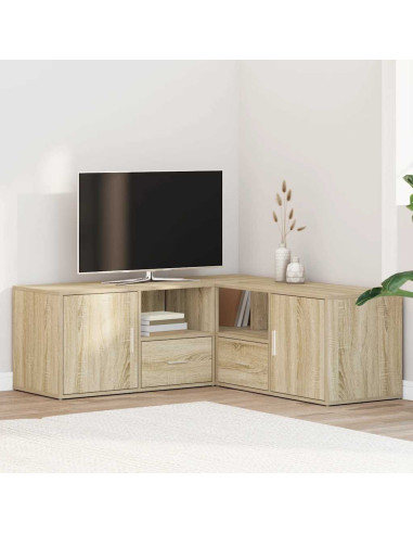 Mobile Angolare Rovere Sonoma 200x40x45 cm in Truciolato