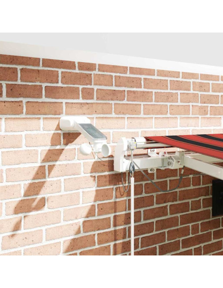 Tenda Retrattile Arancione e Marrone 450 × 350 cm