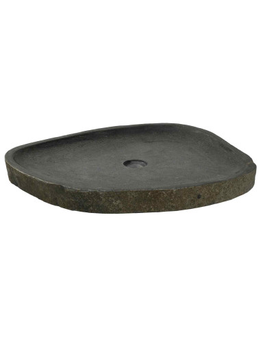 Lavabo Grigio 65 x 50 x 6 cm Pietra fiume