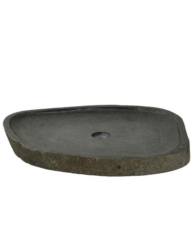 Lavabo Grigio 65 x 50 x 6 cm Pietra fiume