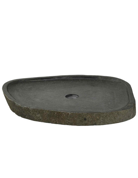 Lavabo Grigio 65 x 50 x 6 cm Pietra fiume