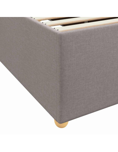 Struttura del letto con materasso Talpa 90 x 190 cm Tessuto