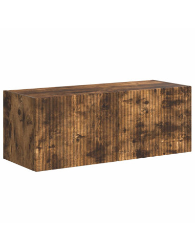 Montaggio a parete 6 pcs Rovere fumé