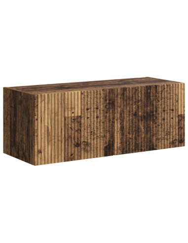 Montaggio a parete 6 pcs Legno vecchio