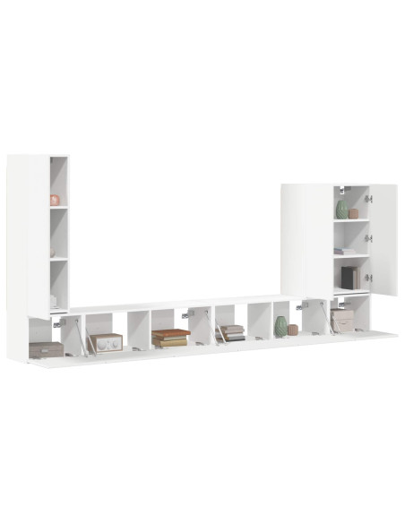 Montaggio a parete 6 pcs Bianco