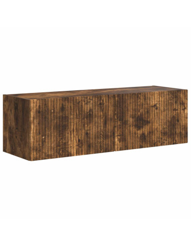 Montaggio a parete 6 pcs Rovere fumé