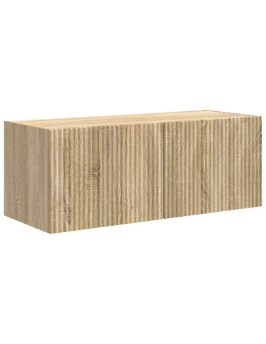 Set mobile TV 2 pcs Rovere Sonoma Legno multistrato