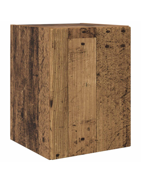 Set mobile TV 4 pcs Legno vecchio Legno multistrato