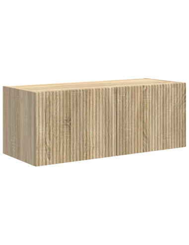 Set mobile TV 3 pcs Rovere Sonoma Legno multistrato