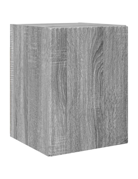 Set mobile TV 4 pcs Grigio Sonoma Legno multistrato