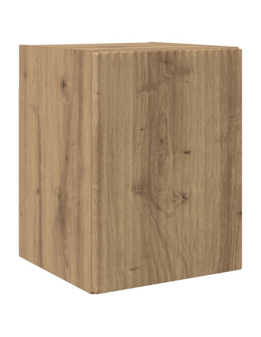 Set mobile TV 4 pcs Rovere artigianale Legno multistrato