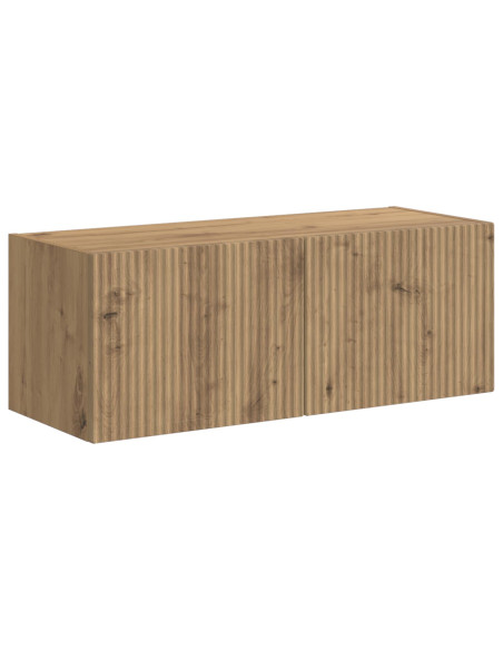 Set mobile TV 6 pcs Rovere artigianale Legno multistrato