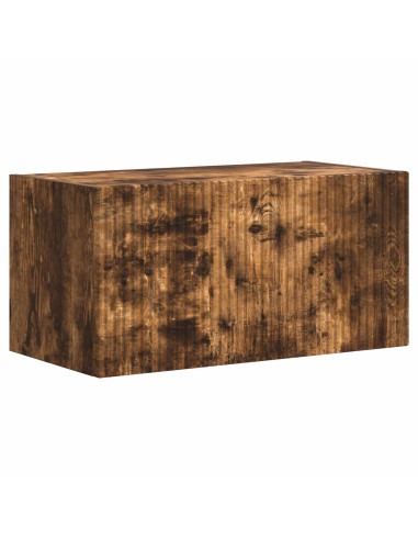 Set mobile TV 8 pcs Rovere fumé Legno multistrato