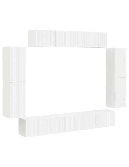 Mobile TV 8 pcs Bianco