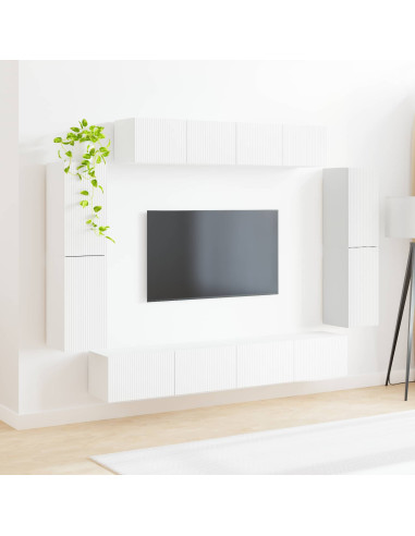 Mobile TV 8 pcs Bianco