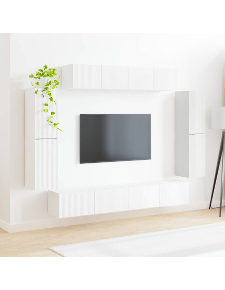 Mobile TV 8 pcs Bianco