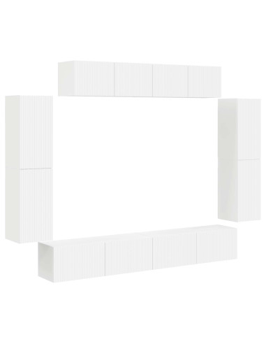 Mobile TV 8 pcs Bianco