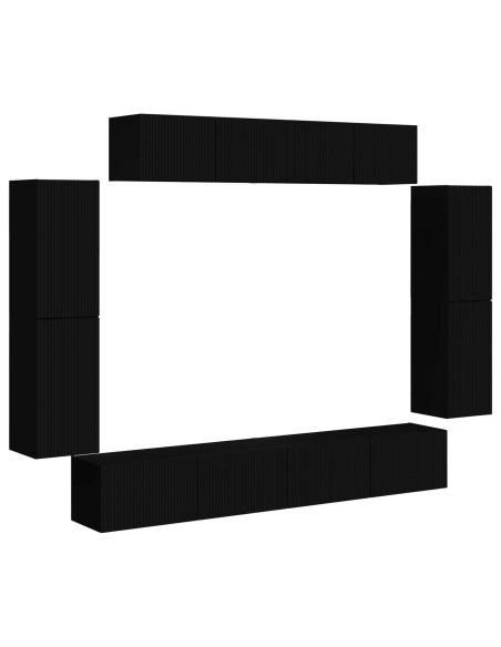 Mobile TV 8 pcs Nero