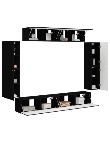 Mobile TV 8 pcs Nero