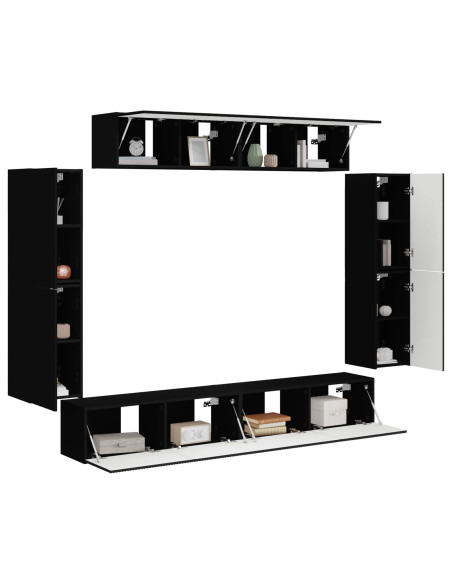 Mobile TV 8 pcs Nero