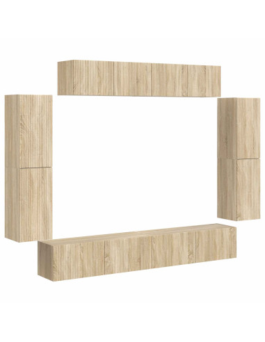 Mobile TV 8 pcs Rovere Sonoma