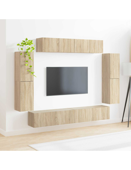 Mobile TV 8 pcs Rovere Sonoma