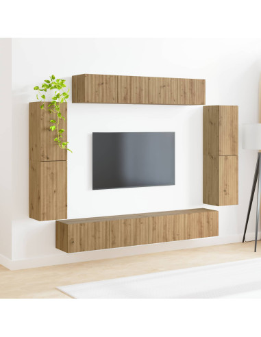 Mobile TV 8 pcs Rovere artigianale