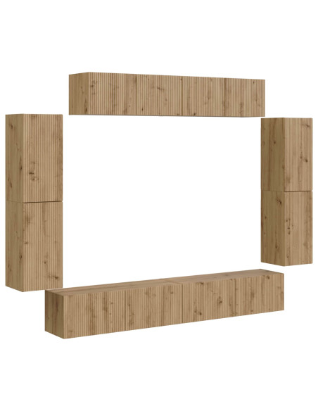 Mobile TV 8 pcs Rovere artigianale