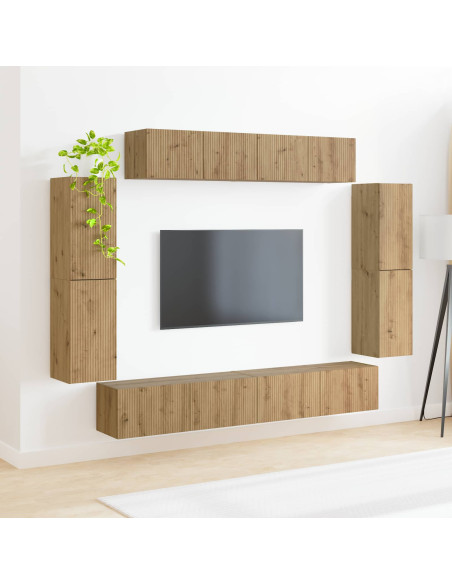 Mobile TV 8 pcs Rovere artigianale