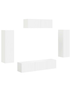 Mobile TV 5 pcs Bianco 2